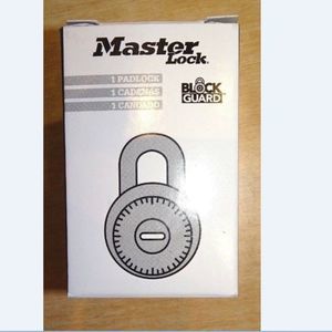 Master Lock Pad Lock - Locker Locks Block Guard